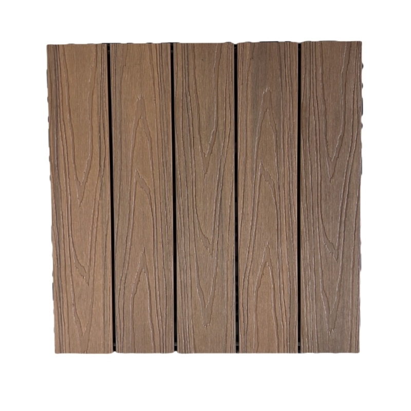 custom composite floor tile wpc