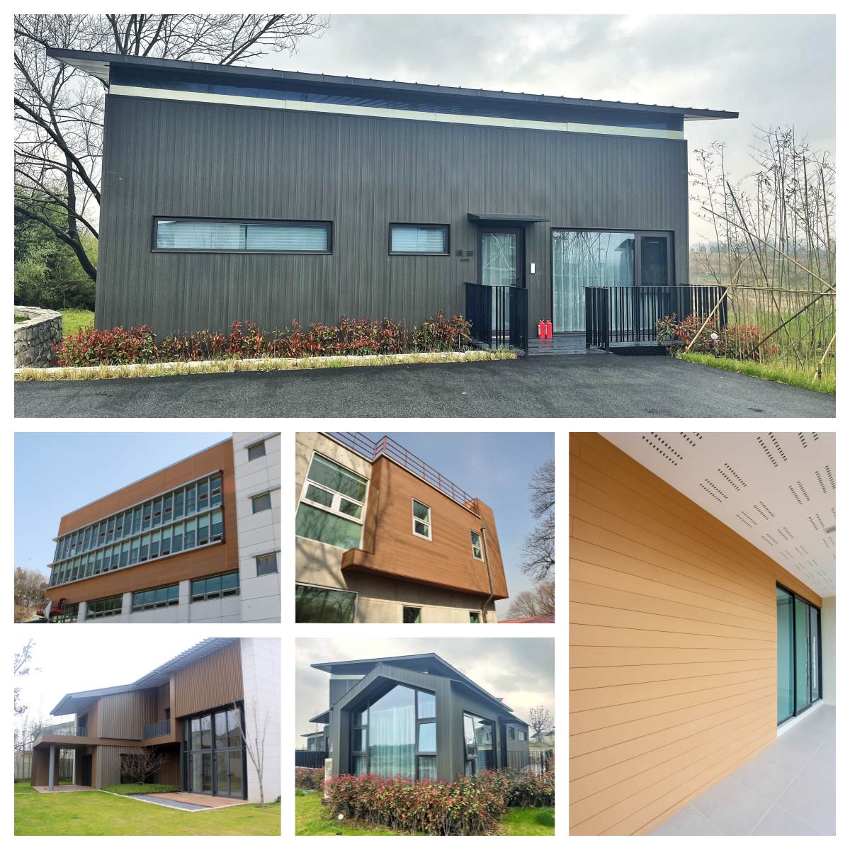 composite cladding modern exterior cladding ideas