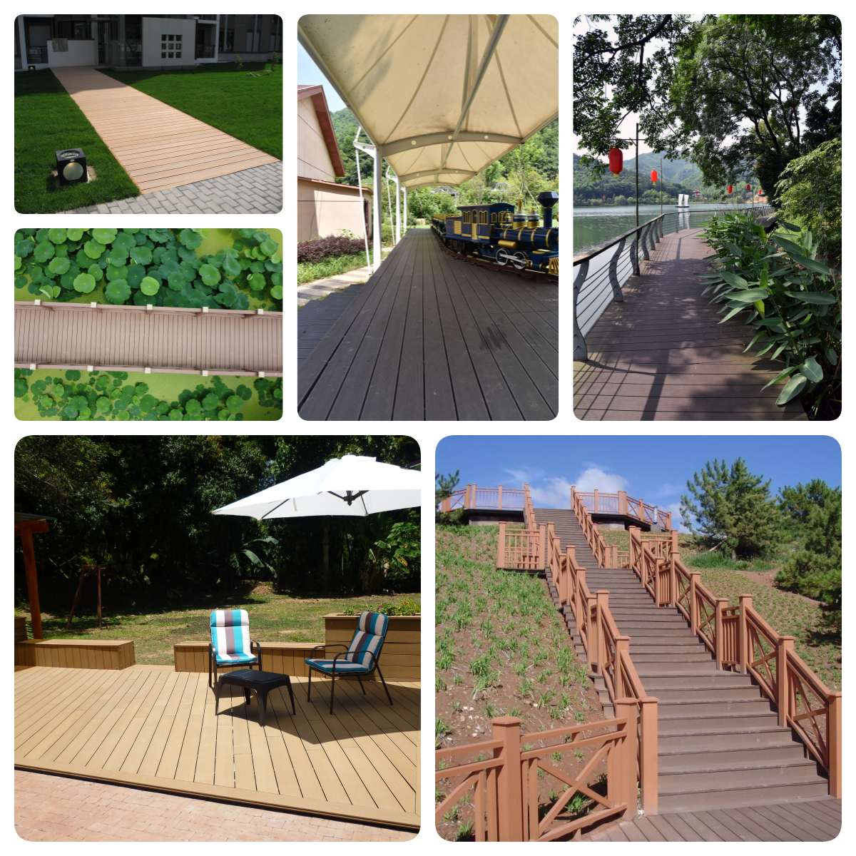 wpc decking with environmentally friendly materials