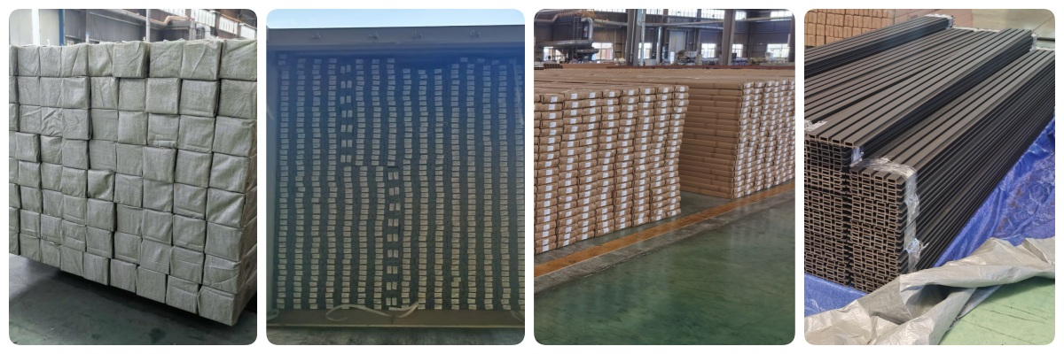 china hollow wpc decking