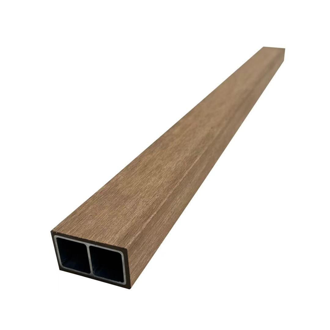 wpc privacy fence aluminum post